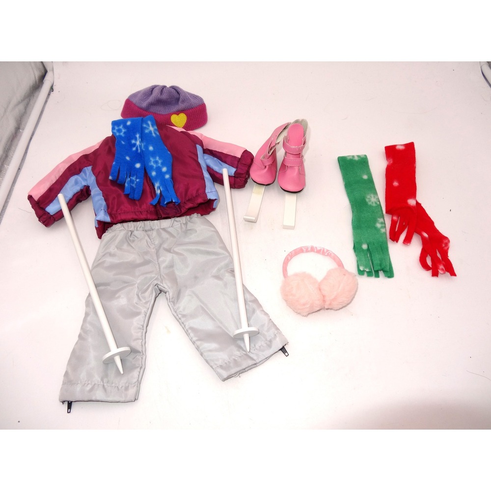 Winter Skiing Doll Clothes for American Our Generation and All 18" Girl Dolls